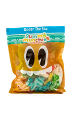 Original Gummy Munchies Under the Sea package design